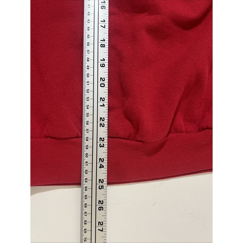 VTG 90s Winnie The Pooh 100 Acre Collection Crewneck Large Red - Picture 8 of 8